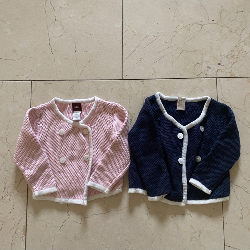 Cardigan sweaters by TEA